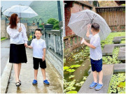 Làm mẹ - Con trai Ly Kute theo mẹ lên chùa, ai cũng xuýt xoa vì bé cao quá nhanh và đẹp trai