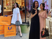 Thời trang - Chung khung hình Thu Trang, ái nữ nhà Minh Nhựa “áp đảo”: Đã mặc sexy còn xách túi 200 triệu