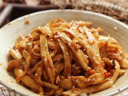 Bếp Eva - Nấm đùi gà xé sợi đem xào kiểu này, thịt cá cũng không ngon bằng lại chẳng sợ tăng cân