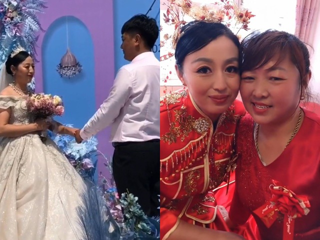 Cô dâu 50 tuổi kết hôn với chú rể 25 tuổi, thái độ của mẹ chồng gây bất ngờ