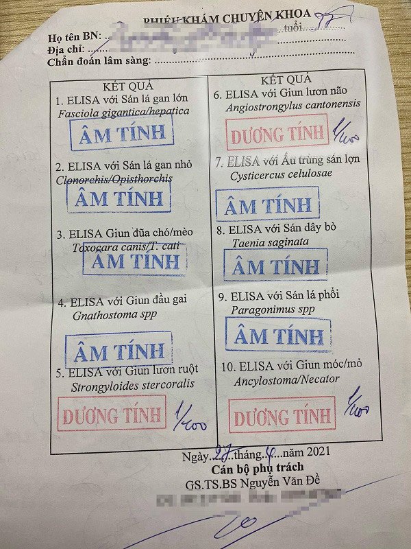 Nữ doanh nhân bị giun não dù ăn uống sạch, chuyên gia cảnh báo nhặt rau cũng có thể nhiễm - 1