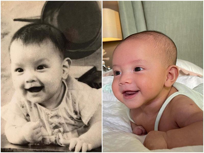 Hồ Ngọc Hà đăng ảnh 6 tháng tuổi, em bé trong ảnh giống hệt cặp sinh đôi với Kim Lý - 4