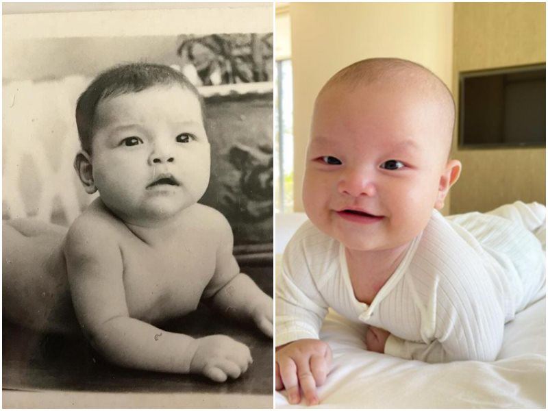 Hồ Ngọc Hà đăng ảnh 6 tháng tuổi, em bé trong ảnh giống hệt cặp sinh đôi với Kim Lý - 5