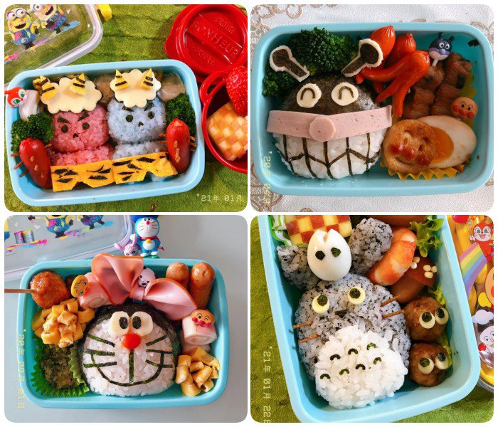 Mẹ đảm làm cơm bento cho con đi học, hội chị em đứng ngồi không yên vì kém cạnh - 10