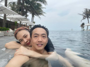 Làm vợ - Cường Đô La công khai nói: "Yêu vợ", đăng ảnh thân mật với Đàm Thu Trang dưới hồ bơi