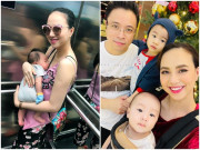 Làm mẹ - Cuộc sống ở ẩn nuôi con của Đinh Ngọc Diệp hậu lấy đạo diễn triệu đô Victor Vũ
