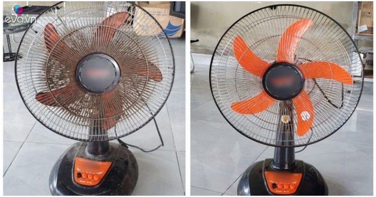 Cách làm sạch cánh quạt không cần tháo khung, phụ nữ cũng tự làm được