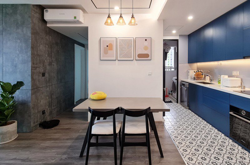 Thiết kế căn hộ đẹp với phong cách tối giản