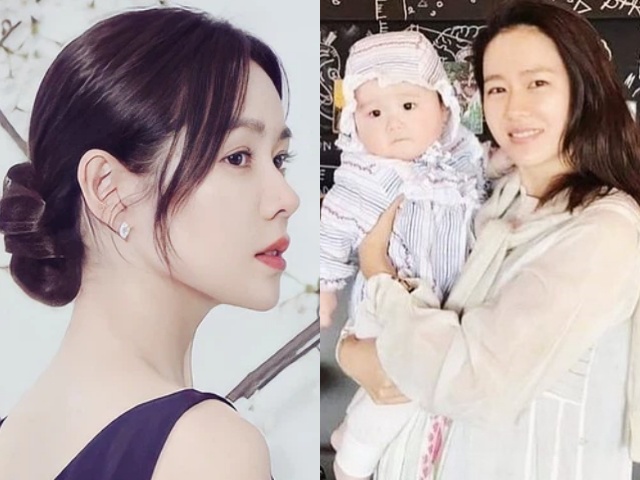 Sau tin được Hyun Bin chăm đến phát tướng, Son Ye Jin tái xuất, nhìn góc nghiêng mới trầm trồ