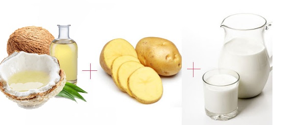 Cách làm mặt nạ khoai tây sữa tươi dưỡng da trắng sáng mềm mịn - 8