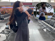 Làm mẹ - Con gái Cường Đôla ăn vạ ở sân bay, Đàm Thu Trang có biện pháp dứt khoát