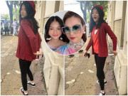 Làm mẹ - Con gái xinh như hoa hậu của Trương Ngọc Ánh qua ảnh chụp trộm, thấy gương mặt, vóc dáng thật