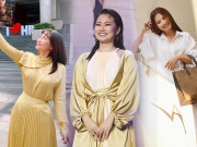 Thời trang - Cân nặng chạm đầu 6, “kiều nữ” Ngọc Lan khéo chọn đồ giấu dáng, body núng nính hoá thon thả