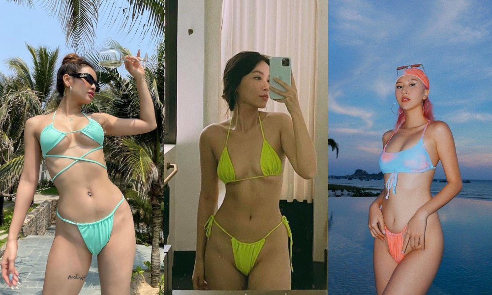 Diệp Lâm Anh đi biển có 2 ngày nhưng thâu tóm toàn bộ dáng bikini hot trend hè này - 7