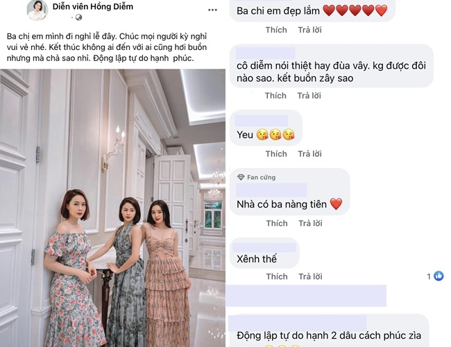 Hồng Diễm tiết lộ Hướng Dương Ngược Nắng kết thúc giật mình: Chẳng có ai tới được với nhau? - 1