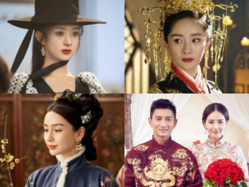 4 tiểu hoa Cbiz: 2 người ly hôn, 1 người báo động, mình Lưu Thi Thi là ái phi