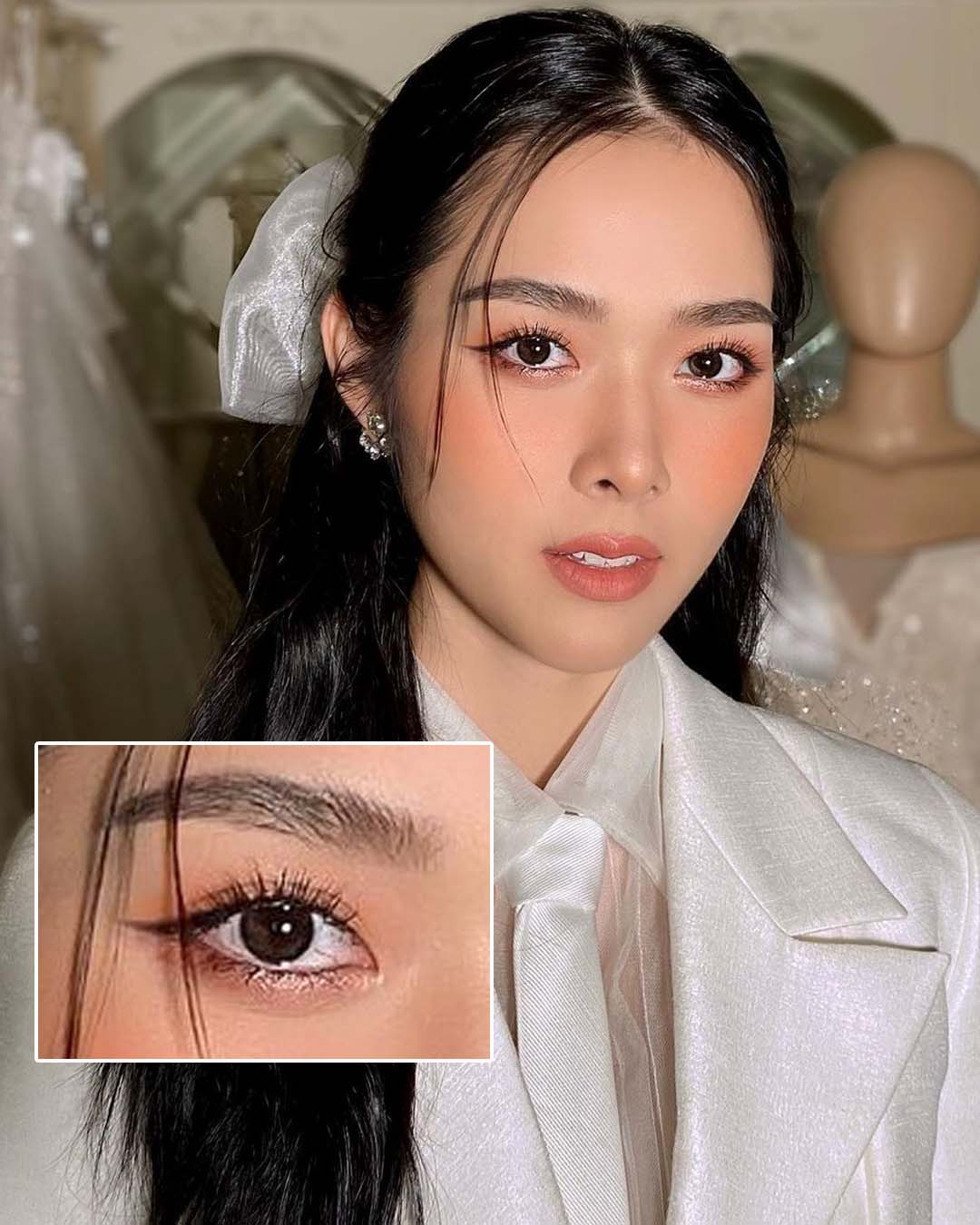 Tuyệt chiêu make up trong veo tone Thái Lan xinh như Đặng Thu Thảo đi chơi lễ - 2