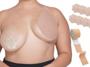 Thời trang - Bỏ hết áo lót, chị em sau sinh lăng xê băng dính nâng ngực