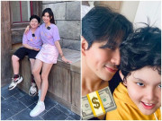 Làm mẹ - Trương Quỳnh Anh và con trai du lịch Phú Quốc, tình cờ Tim cũng đang ở đó