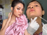 Làm đẹp - Phương Trinh Jolie tự tay tiêm thon mặt mà dân mạng phải choáng theo