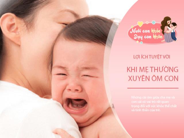 Nghiên cứu về trẻ sơ sinh: Khi con khóc, mẹ làm điều này, trí não sẽ thêm phát triển