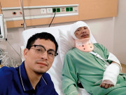 Giải trí - NSND Công Lý gặp 2 cảnh phim tai nạn cùng 1 buổi tối, vợ bày tỏ "thương lắm"