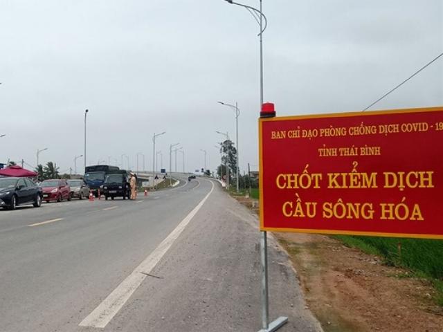 COVID-19 6/5: Thái Bình thực hiện giãn cách xã hội toàn tỉnh từ 12h ngày 6/5