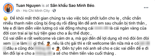 Thái độ gây phẫn nộ của Minh Béo giữa lùm xùm bị diễn viên trẻ tố lạm dụng tình dục - 2