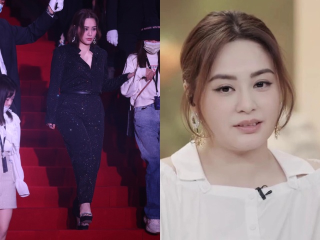 Hậu ly hôn, Chung Hân Đồng đánh mất vòng eo, về thẳng khi bị hỏi chuyện béo