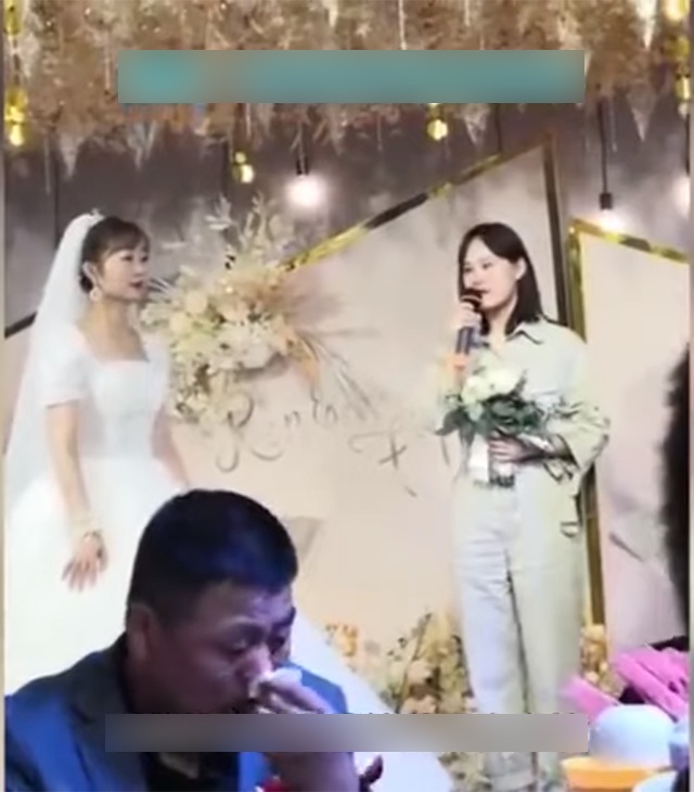 Bố cô dâu cắm cúi ăn, không thèm nhìn con gái phát biểu và sự thật xúc động - 3