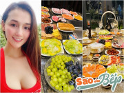 Bếp Eva - Sao vào bếp: Ở nhà cũng vui, Lã Thanh Huyền bày bàn tiệc sắc màu, Việt Anh liền trêu chọc