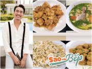 Bạn trai kém 18 tuổi của Cát Phượng vào bếp đãi toàn món dân dã ngon nhức nách