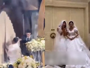 Tin tức - Người lạ mặc váy cô dâu, xông vào hôn trường "tố cáo" chú rể, CĐM bật cười với sự thật