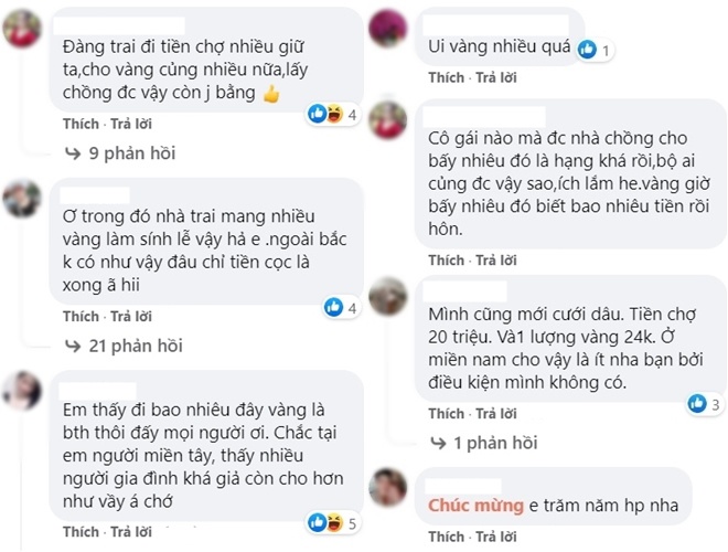 Ngân Thảo đính hôn, dân mạng bàn tán rôm rả về tiền - vàng sính lễ - 10