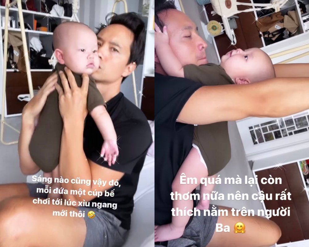 Hồ Ngọc Hà hé lộ 2 lý do con trai nằm lên người Kim Lý rất thích - 2