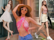 Thời trang - Đây là kiểu áo mốt nhất Hè này, mỹ nhân Việt diện lên vừa trẻ đẹp vừa mảnh mai