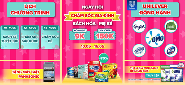 5 ngày vàng siêu sale sản phẩm mẹ bé và gia đình, mẹ an tâm mua sắm mùa dịch - 1