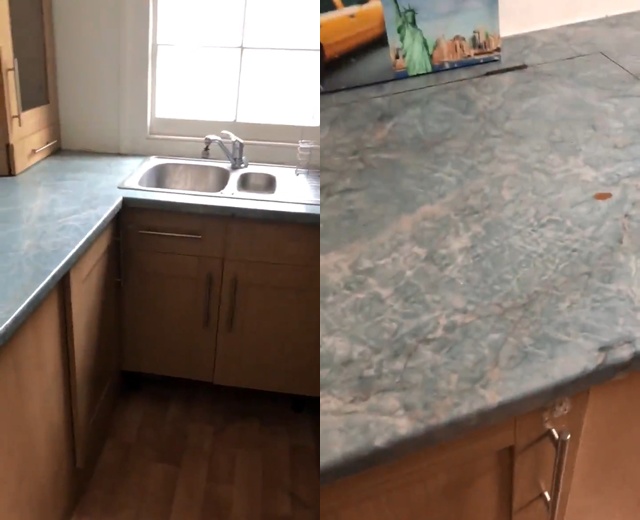 Đến xem nhà để chuẩn bị mua, chàng trai phát hoảng khi tìm thấy bí mật bên dưới tủ bếp - 1