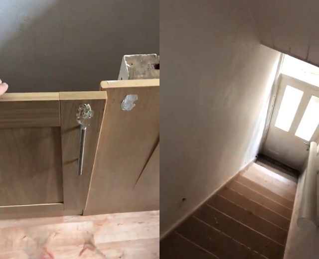 Đến xem nhà để chuẩn bị mua, chàng trai phát hoảng khi tìm thấy bí mật bên dưới tủ bếp - 2