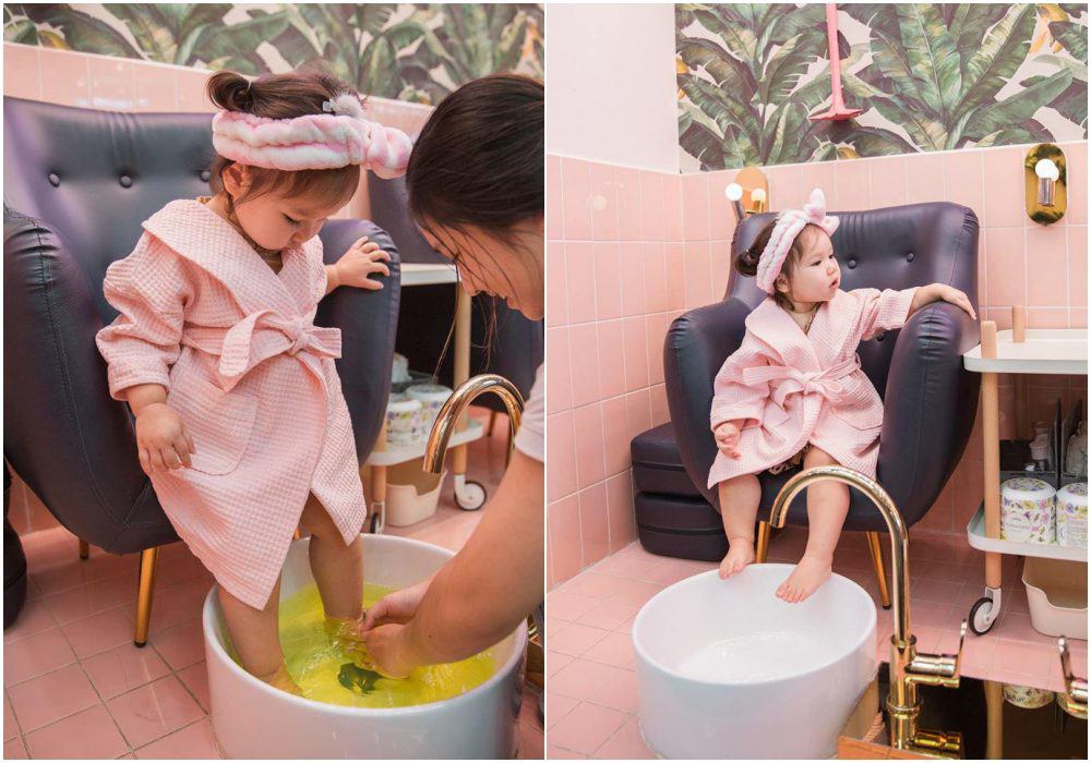 Ngậm thìa vàng từ bé, con gái lai Tây của Hà Anh đi spa amp;#34;tút tátamp;#34; từ da đến móng - 8