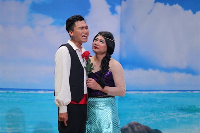 NSND Tự Long bỗng hóa gái xinh xuất sắc, khác hẳn lần amp;#34;xấu ma chê quỷ hờnamp;#34; trên gameshow - 5