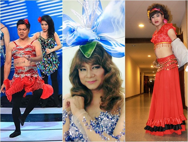 NSND Tự Long bỗng hóa gái xinh xuất sắc, khác hẳn lần amp;#34;xấu ma chê quỷ hờnamp;#34; trên gameshow - 6