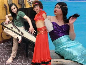 NSND Tự Long bỗng hóa gái xinh xuất sắc, khác hẳn lần xấu ma chê quỷ hờn trên gameshow