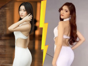 Thời trang - Đụng đầm khoét eo với Đỗ Mỹ Linh, MC song ngữ chân dài 1,1m bất phân thắng bại