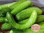 Bếp Eva - Mua dưa chuột, nên chọn quả cong hay thẳng, người trồng cây mách mẹo bất ngờ