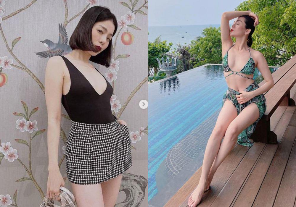 Từ sau khi công khai yêu tình trẻ, Lệ Quyên hết bị chê amp;#34;già rồiamp;#34; tới tạo dáng phản cảm - 2