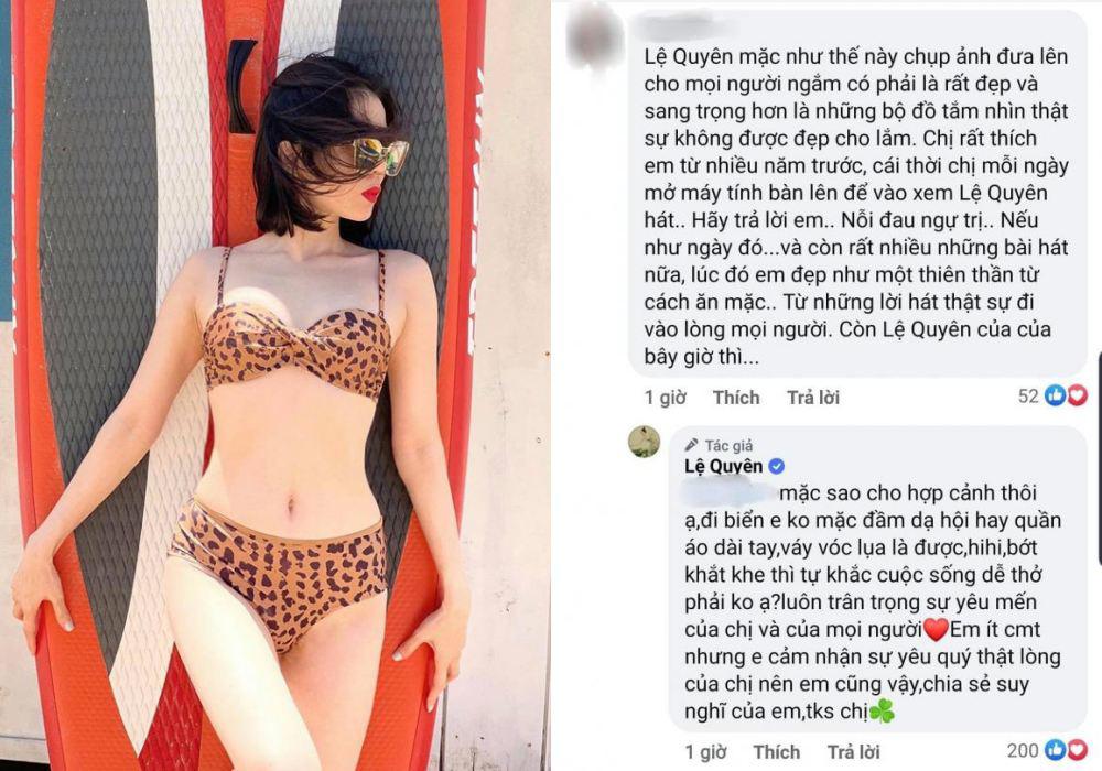 Từ sau khi công khai yêu tình trẻ, Lệ Quyên hết bị chê amp;#34;già rồiamp;#34; tới tạo dáng phản cảm - 5