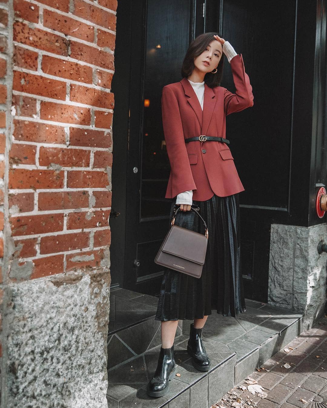 Lê Phương lên đồ quý tộc cùng blazer và chân váy, không amp;#34;quên nội yamp;#34; như hội chị em - 13