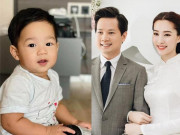Làm mẹ - HH Đặng Thu Thảo âm thầm sinh con trai năm ngoái, cậu bé giờ lớn giống hệt bố Trung Tín