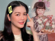 Làm đẹp - Lý Nhã Kỳ khoe ảnh hồi nhỏ, mắt đẹp long lanh đánh bay tin nhấn mí